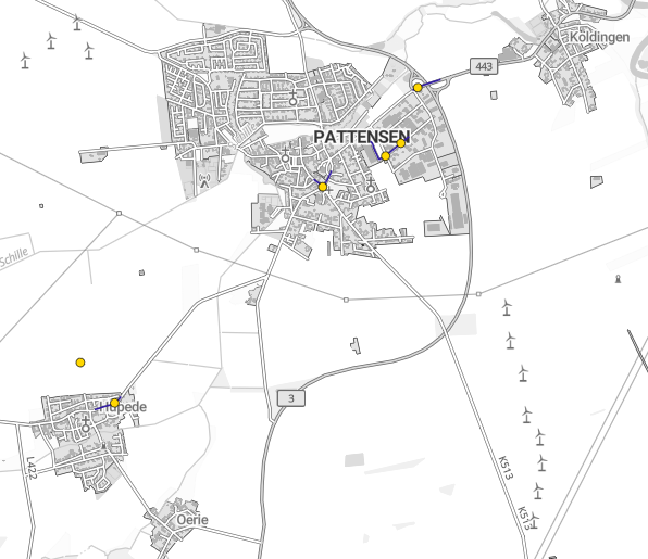 Unfallorte 2023 Pattensen